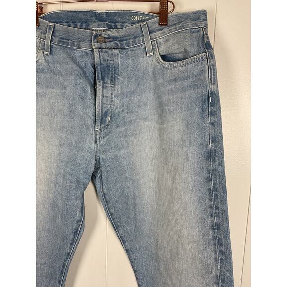 Outerknown Women's SEA Light Wash Generation Slim Selvedge 5 Pocket Jeans SZ 31 - Picture 5 of 11